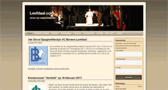 Desktop Screenshot of leefdaal.com